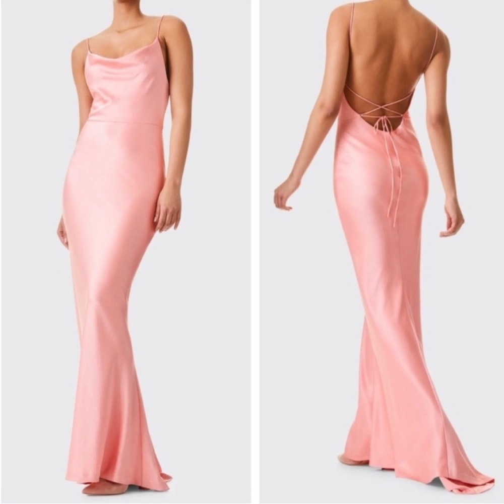 Alice & Olivia Montana Lace Gown